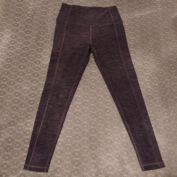 Size 6 Victoria's Secret Essential High Rise Pocket Legging Black/Heather Grey - Picture 1 of 8